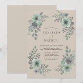 テスト 招待状 (正面/裏面)