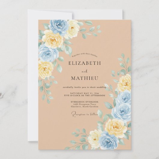 テスト 招待状 (正面)