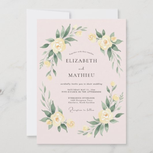 テスト 招待状 (正面)