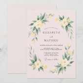 テスト 招待状 (正面/裏面)