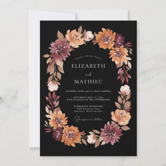 テスト 招待状 (正面)