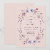 テスト 招待状 (正面/裏面)