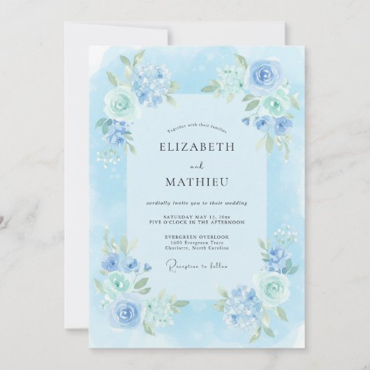 テスト 招待状 (正面)