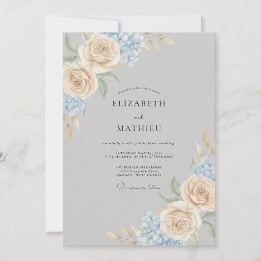 テスト 招待状 (正面)