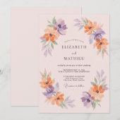 テスト 招待状 (正面/裏面)