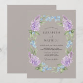 テスト 招待状 (正面/裏面)