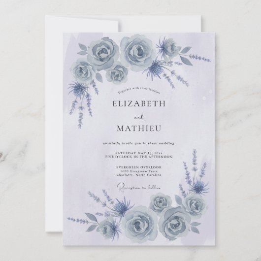 テスト 招待状 (正面)