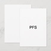 テスト 招待状 (正面/裏面)