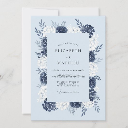 テスト 招待状 (正面)