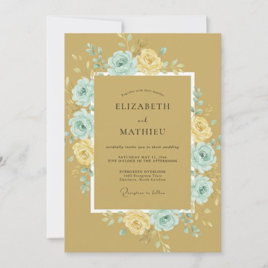 テスト 招待状 (正面)