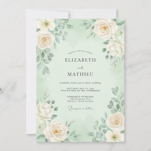 テスト 招待状 (正面)