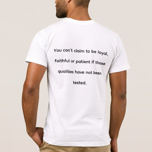 テスト Tシャツ (裏面)