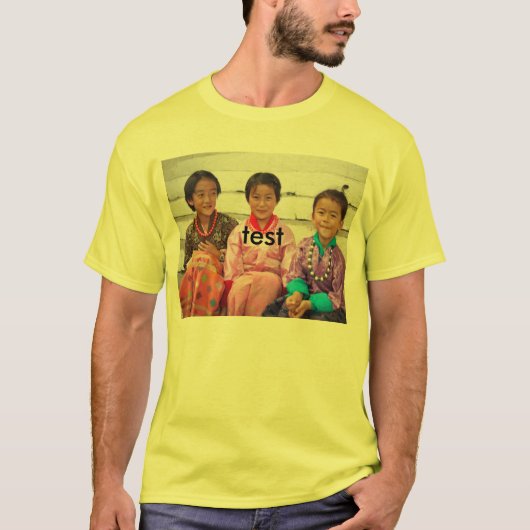 テスト Tシャツ (正面)