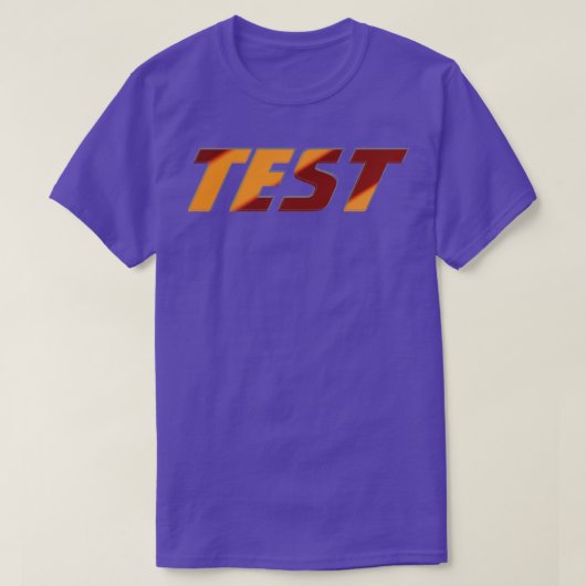 テスト Tシャツ (デザイン正面)