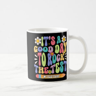 テストGroovyテストの動機をロックする良い日 コーヒーマグカップ