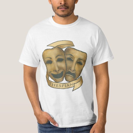 テスピス マスク Tシャツ (正面)