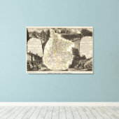 テスピレネー省 キャンバスプリント (インサイチュ (ウッドフロア))