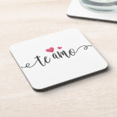 テスペインのアモ愛するバレンタイン |コースター コースター (左側)