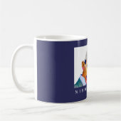 テスラおもしろいポートレート コーヒーマグカップ (左)