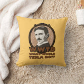 テスラが枕を行うとは クッション (ブランケット)