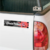 テスラのバンパーの冒険的なステッカー！ バンパーステッカー (トラック上)