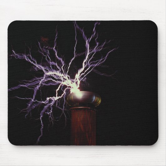 テスラコイルアーク マウスパッド (正面)