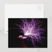 テスラコイルプラズマ ポストカード (正面/裏面)