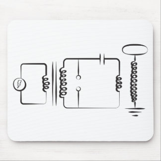 テスラコイル マウスパッド