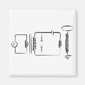 テスラコイル マグネット (正面)