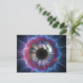 テスラズアイフラクタルデザイン ポストカード (スタンド正面)