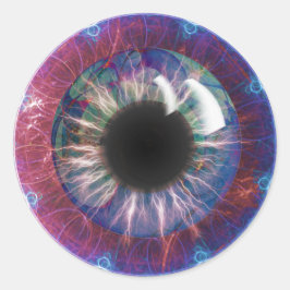 テスラズアイフラクタルデザイン ラウンドシール