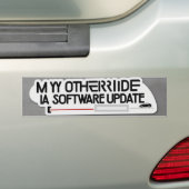 テスラバンパーステッカー バンパーステッカー (車上)