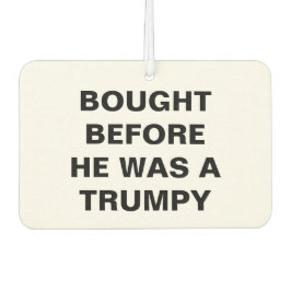 テスラ買ラ – ラッパが鳴る前 カーエアーフレッシュナー