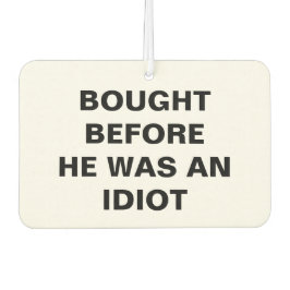 テスラ買ラ – 彼が馬鹿になる前 カーエアーフレッシュナー