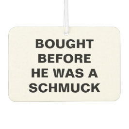 テスラ買ー – 彼がシュムックだった前 カーエアーフレッシュナー