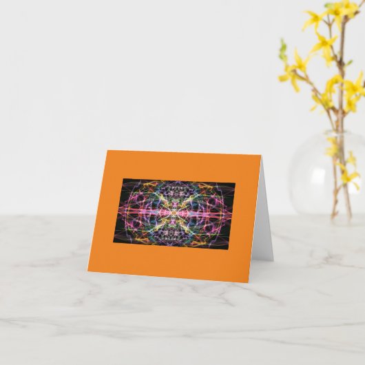 テスラ·エレクトラ カード (黄色い花)