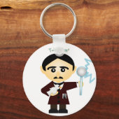 テスラ キーホルダー (正面)