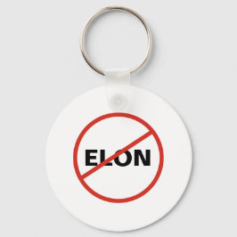 テスラ – シンプルアンチELON キーホルダー