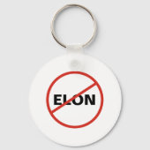 テスラ – シンプルアンチELON キーホルダー (裏面)