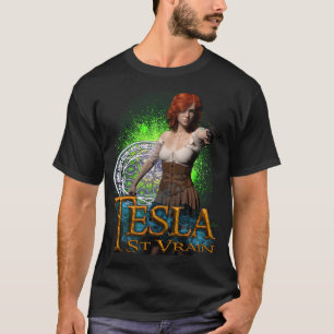 テスラ·セント·ヴレインTシャツ Tシャツ