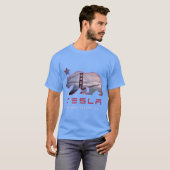 テスラ フリーモント工場 Tシャツ (正面フル)