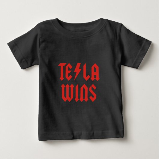 テスラ ベビーTシャツ (正面)