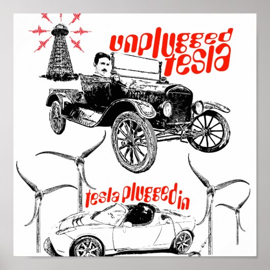 テスラ ポスター (正面)