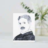 テスラ ポストカード (スタンド正面)