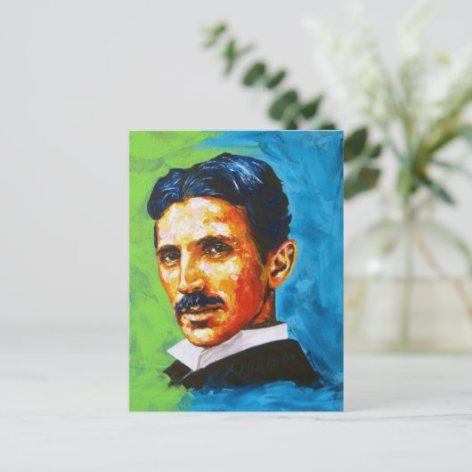 テスラ ポストカード (スタンド正面)