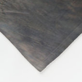 テスリン湖ゆくん降り注ぎ フリースブランケット (角)