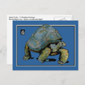 テス・ザ・ジャイアントトル ポストカード (正面/裏面)