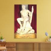 テセウスとミノタウロス, 1782 キャンバスプリント (インサイチュ (リビング))