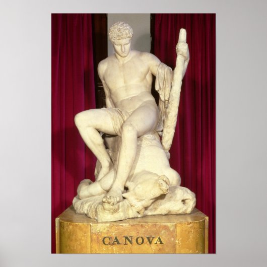 テセウスとミノタウロス, 1782 ポスター (正面)