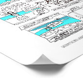 テセウスとミノタウロス – greekmythcomix strip ポスター (角)